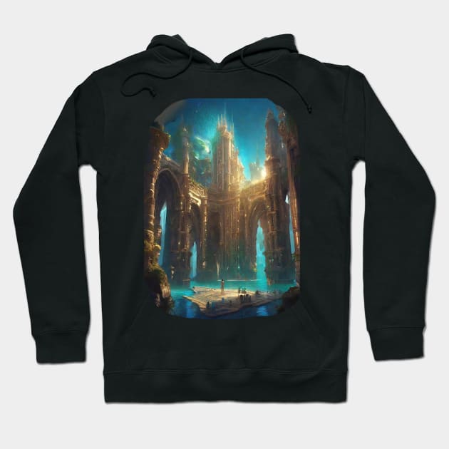 Secret atlantis Hoodie by sailorsam1805